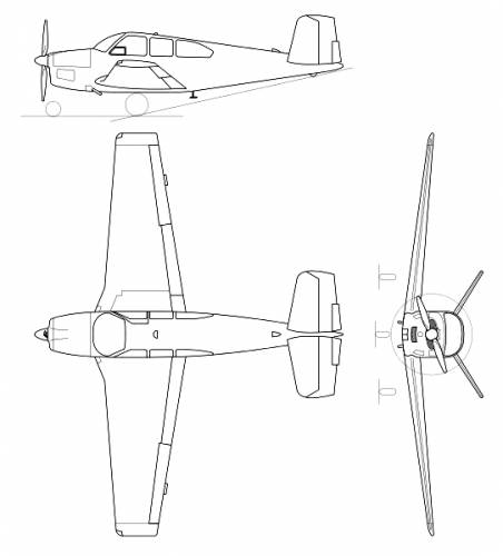 Beechcraft Bonanza dimensions