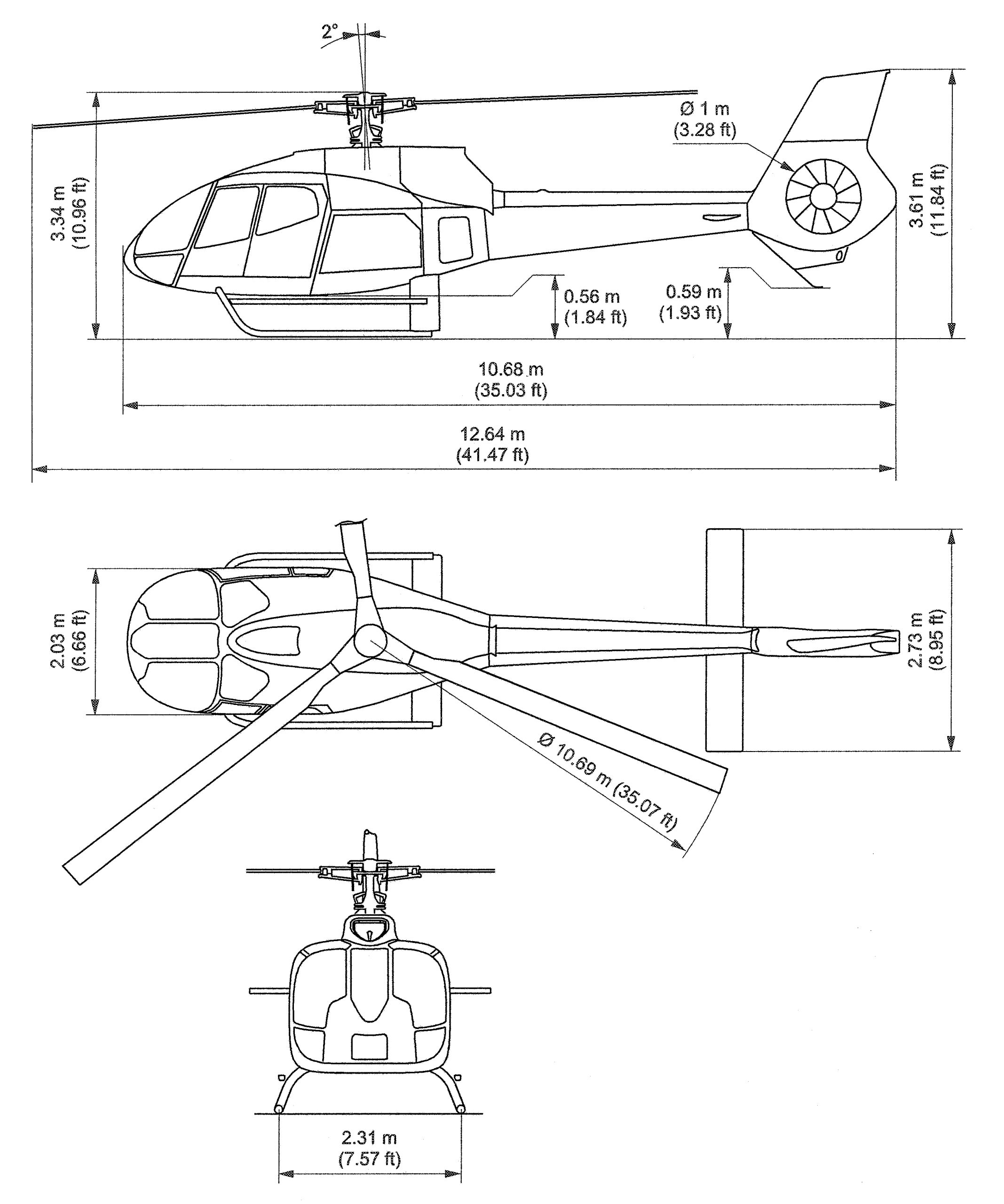 Airbus H130 Specifications