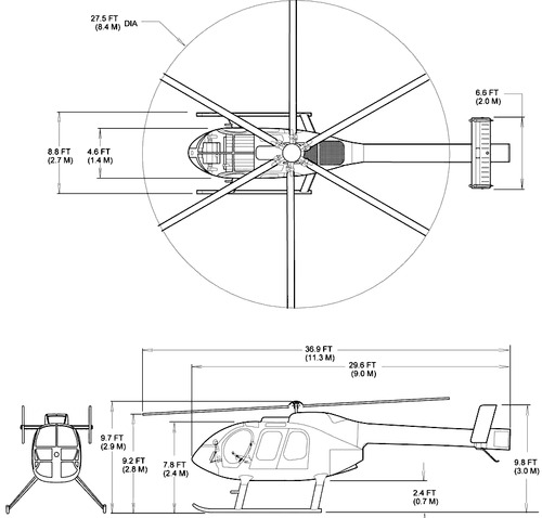 MD Helicopters MD 600N specifications
