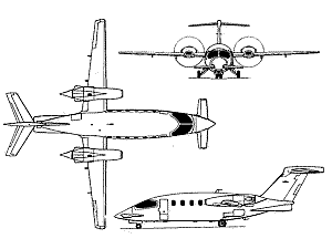 Piaggio Aero P-180 Avanti II specifications