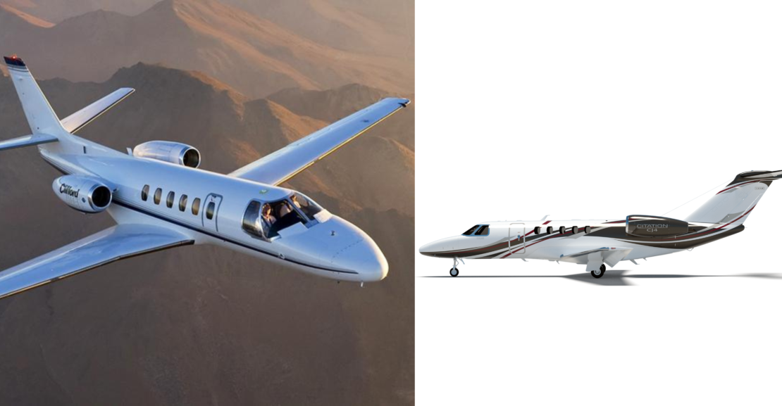 Cessna Citation II / Bravo vs Cessna Citation CJ4